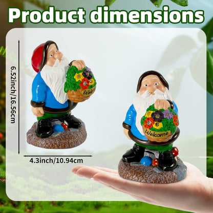 Outdoor Garden Gnomes Statue Set | Poorbone